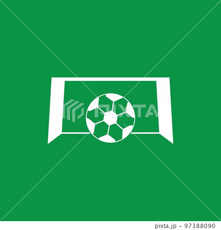 goal icon vector 97388090