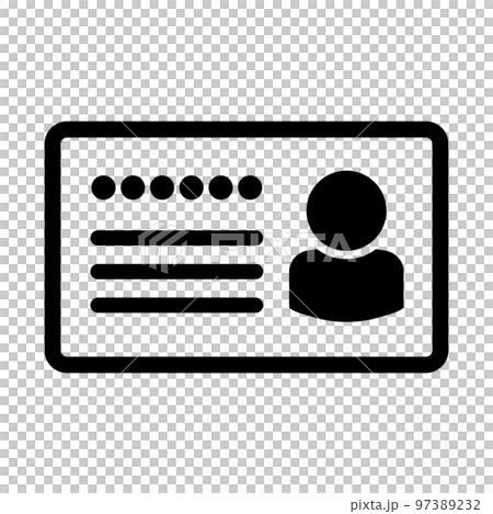 Nametags, business cards, ID cards. vector. 97389232