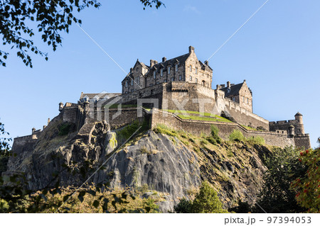 Edinburgh Castle is a historic castle in Edinburgh, Scotland. It stands on Castle Rock Edinburgh Castle is a historic castle in Edinburgh, Scotland. It stands on Castle Rock 97394053