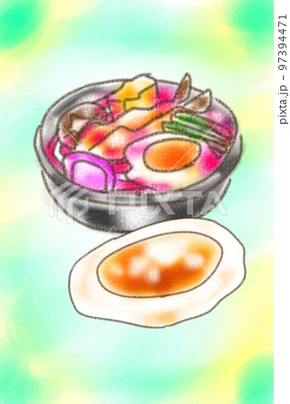 冬は鍋焼きうどん 97394471