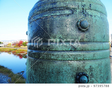 三条大橋の擬宝珠(ぎぼし)　【京都府京都市】2022年11月 97395788