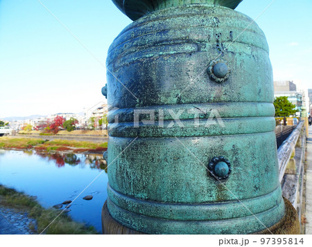 三条大橋の擬宝珠(ぎぼし)　【京都府京都市】2022年11月 97395814