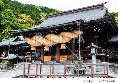 福岡県 宮地嶽神社　～拝殿～ 97396766