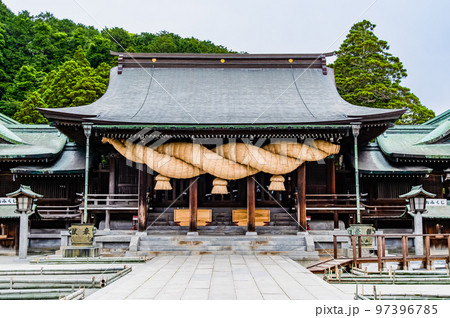 福岡県 宮地嶽神社　～拝殿～ 97396785