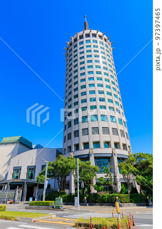 千葉県千葉市 美浜区 幕張新都心の都市風景 メッセ大通り沿いのホテル 千葉県千葉市 美浜区 幕張新都心の都市風景 メッセ大通り沿いのホテル 97397465