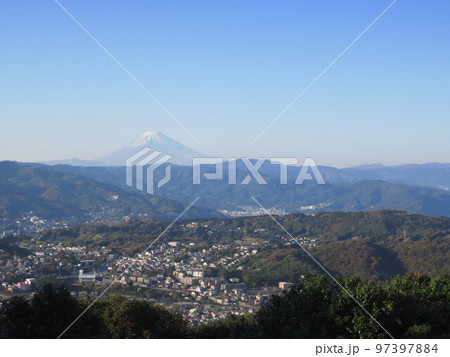 小室山　富士山 97397884