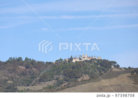Hearst Castle in San Simeon California. 97398708