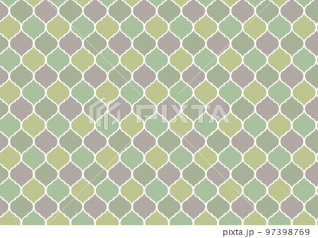 モロッコタイル シームレスパターン モロッコタイル シームレスパターン 97398769