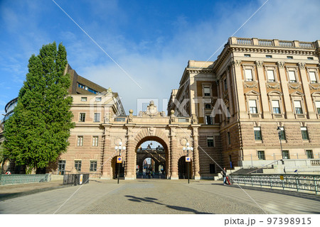 スウェーデンの首都ストックホルムの美しい風景 97398915