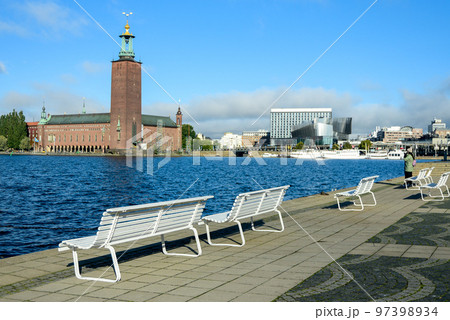 スウェーデンの首都ストックホルムの美しい風景 97398934