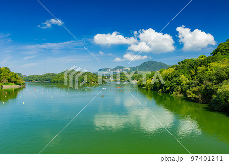 美しい府中湖　府中湖大橋 97401241