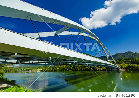 美しい府中湖　府中湖大橋 97401290