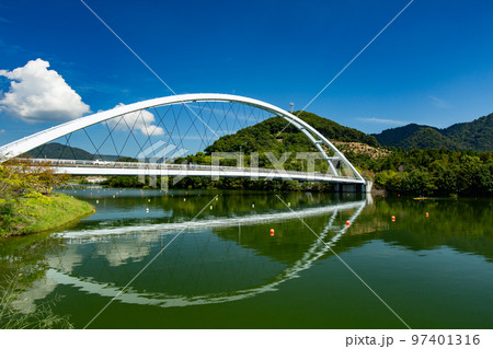 美しい府中湖　府中湖大橋 97401316