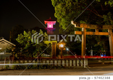 こんぴら秋夜市　幻想的な姿 97402388