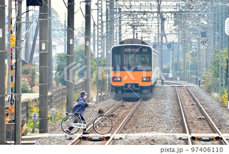 鉄道 私鉄 東武伊勢崎線 50000系 51061F(南栗橋) 鉄道 私鉄 東武伊勢崎線 50000系 51061F(南栗橋) 97406110