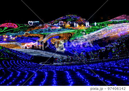国営讃岐まんのう公園のイルミネーション 国営讃岐まんのう公園のイルミネーション 97406142