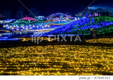 国営讃岐まんのう公園のイルミネーション 国営讃岐まんのう公園のイルミネーション 97406163