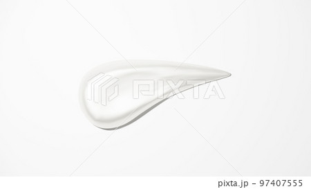 美容クリームのサンプル用素材。色見本。 美容クリームのサンプル用素材。色見本。 97407555