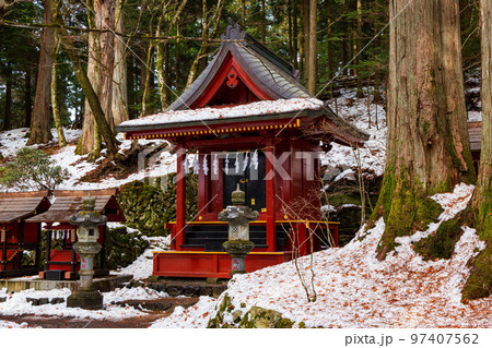 埼玉奥秩父の冬 三峯神社 摂末社 埼玉奥秩父の冬 三峯神社 摂末社 97407562