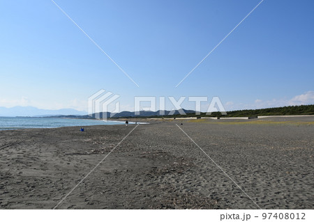 秋の湘南ひらつかビーチパーク　投げ釣り 97408012