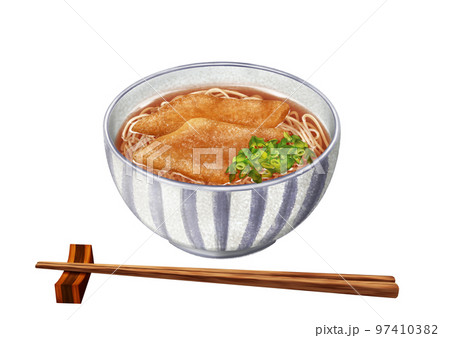 きつねそば きつね蕎麦 油揚げ 97410382