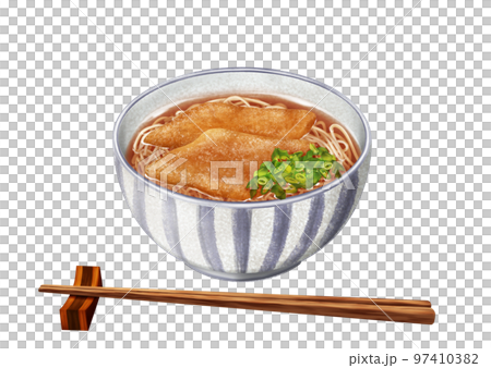 きつねそば きつね蕎麦 油揚げ 97410382