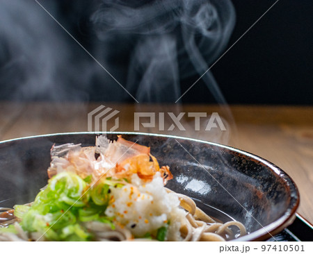 越前蕎麦のほかほか湯気 97410501