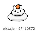 うさぎの鏡餅 97410572