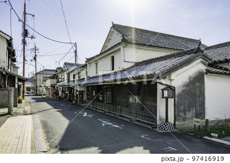 柳井　白壁の町並み　山口県柳井市 97416919