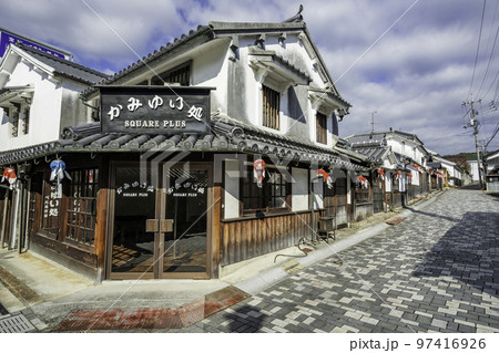 柳井　白壁の町並み　山口県柳井市 97416926