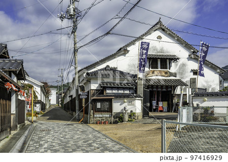 柳井　白壁の町並み　山口県柳井市 97416929