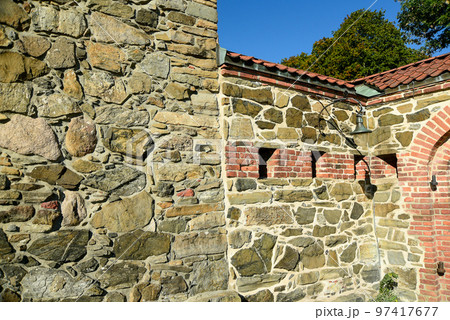 ノルウェーの首都オスロにあるアーケシュフース城の美しい風景 ノルウェーの首都オスロにあるアーケシュフース城の美しい風景 97417677