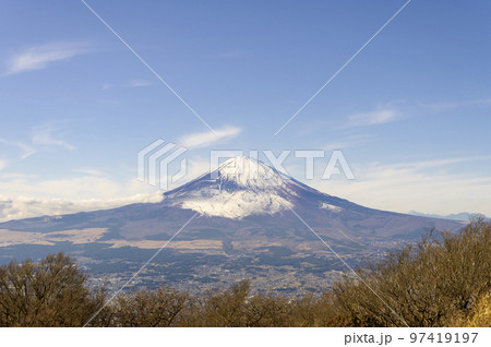 冬晴れの富士山 冬晴れの富士山 97419197