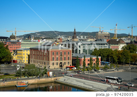 ノルウェーの首都オスロの美しい風景 97420035