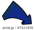 矢印 97421956