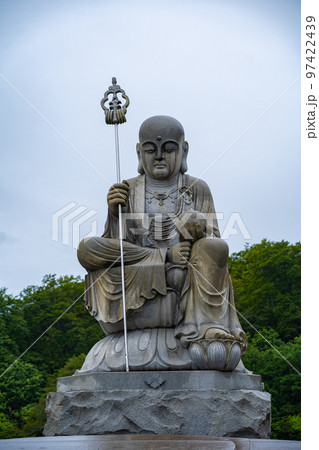 霊場恐山　恐山菩提寺　八葉地蔵菩薩　八葉塔（青森県むつ市） 97422439