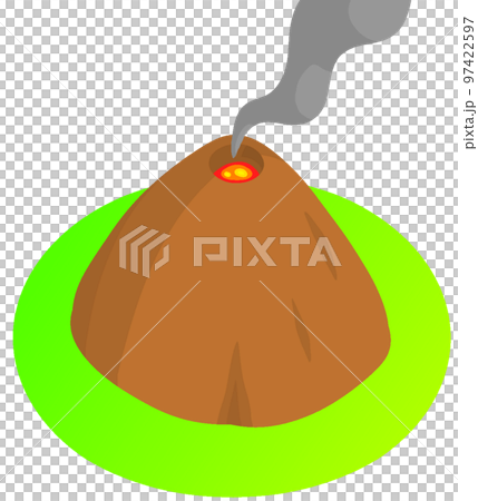 溶岩円頂丘（溶岩ドーム） 97422597