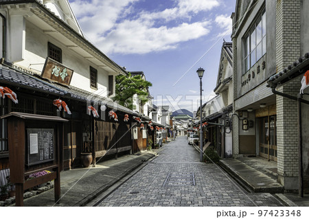 柳井 白壁の町並み 山口県柳井市 柳井 白壁の町並み 山口県柳井市 97423348