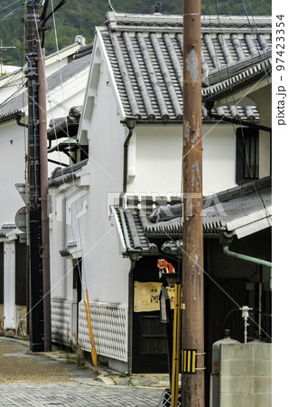 柳井　白壁の町並み　山口県柳井市 97423354