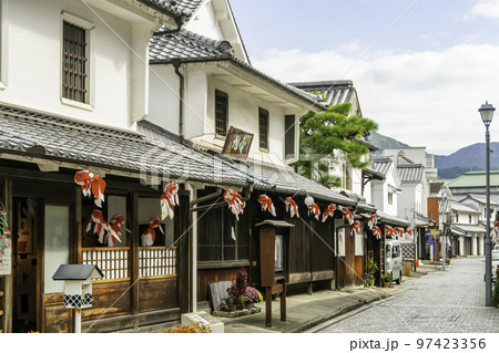 柳井　白壁の町並み　山口県柳井市 97423356