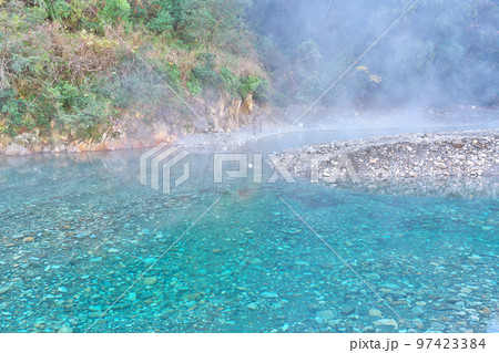 【川湯温泉 (仙人風呂)】 和歌山県田辺市本宮町川湯 97423384