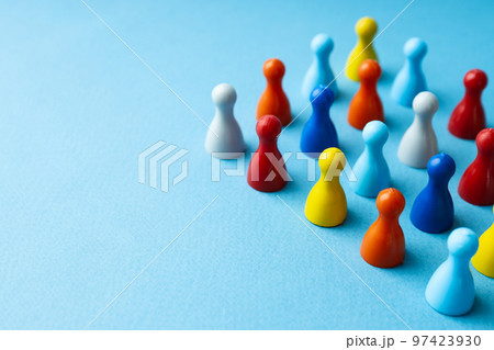 Concept of Diversity, Inclusion and Equality, space for text Concept of Diversity, Inclusion and Equality, space for text 97423930