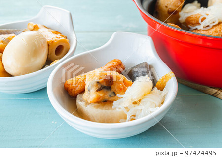 取り分けたおでん 取り分けたおでん 97424495