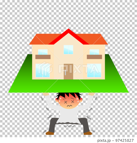 一個遭受抵押貸款的人 97425827