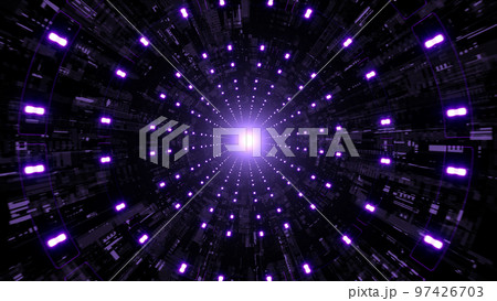 multiple Light Lamps in the Technology Tunnel multiple Light Lamps in the Technology Tunnel 97426703