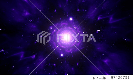 Shiny Dark Plasma Energy Space Tunnel 97426731
