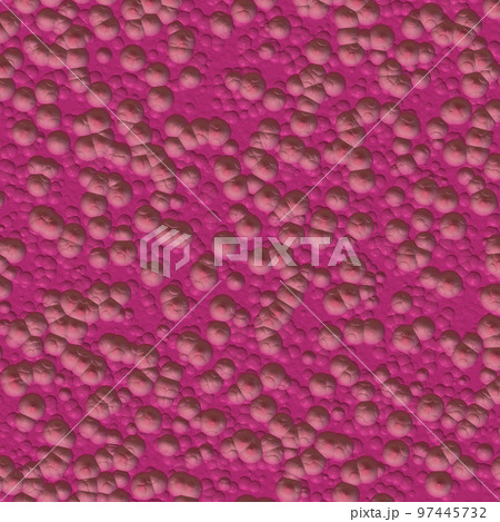 Abstract cell of virus or pathogenic bacterium illustration 97445732