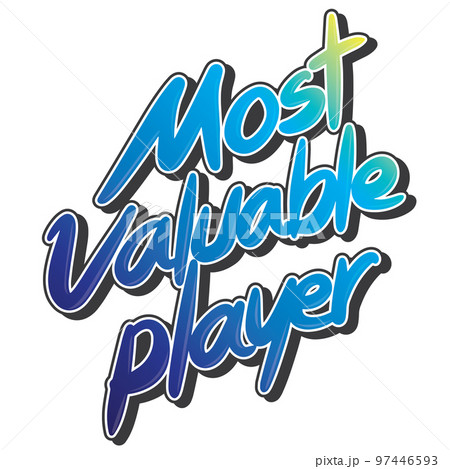 Free handwritten characters, text "Most Valuable Player" Vector Illustrator Free handwritten characters, text "Most Valuable Player" Vector Illustrator 97446593
