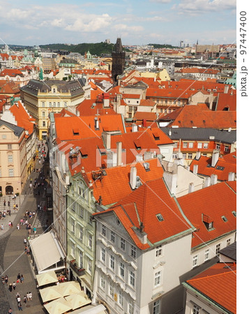 プラハ 旧市庁舎からの展望 97447400