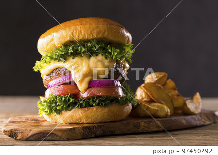 ハンバーガー ハンバーガー 97450292